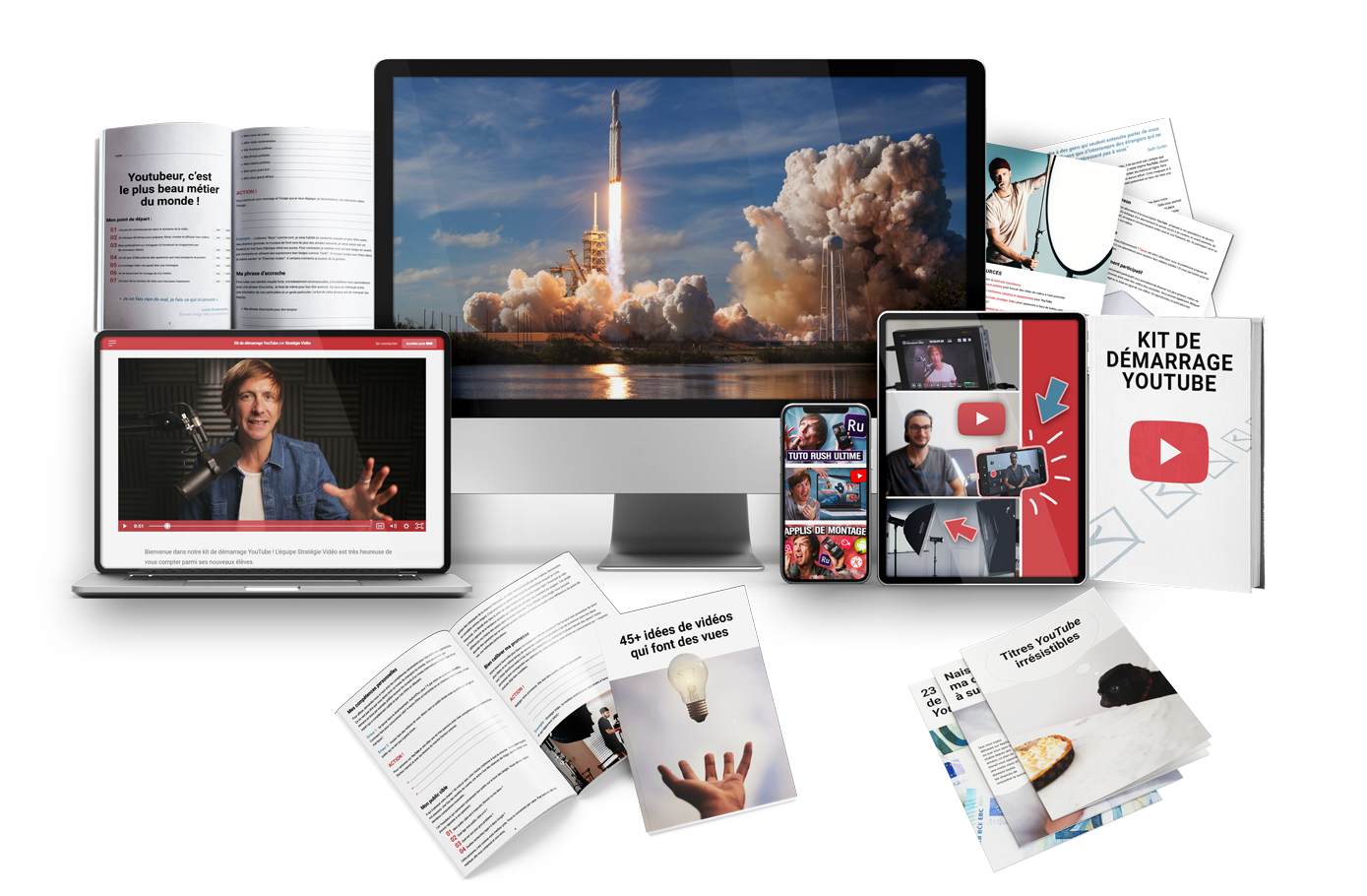 kit de démarrage youtube